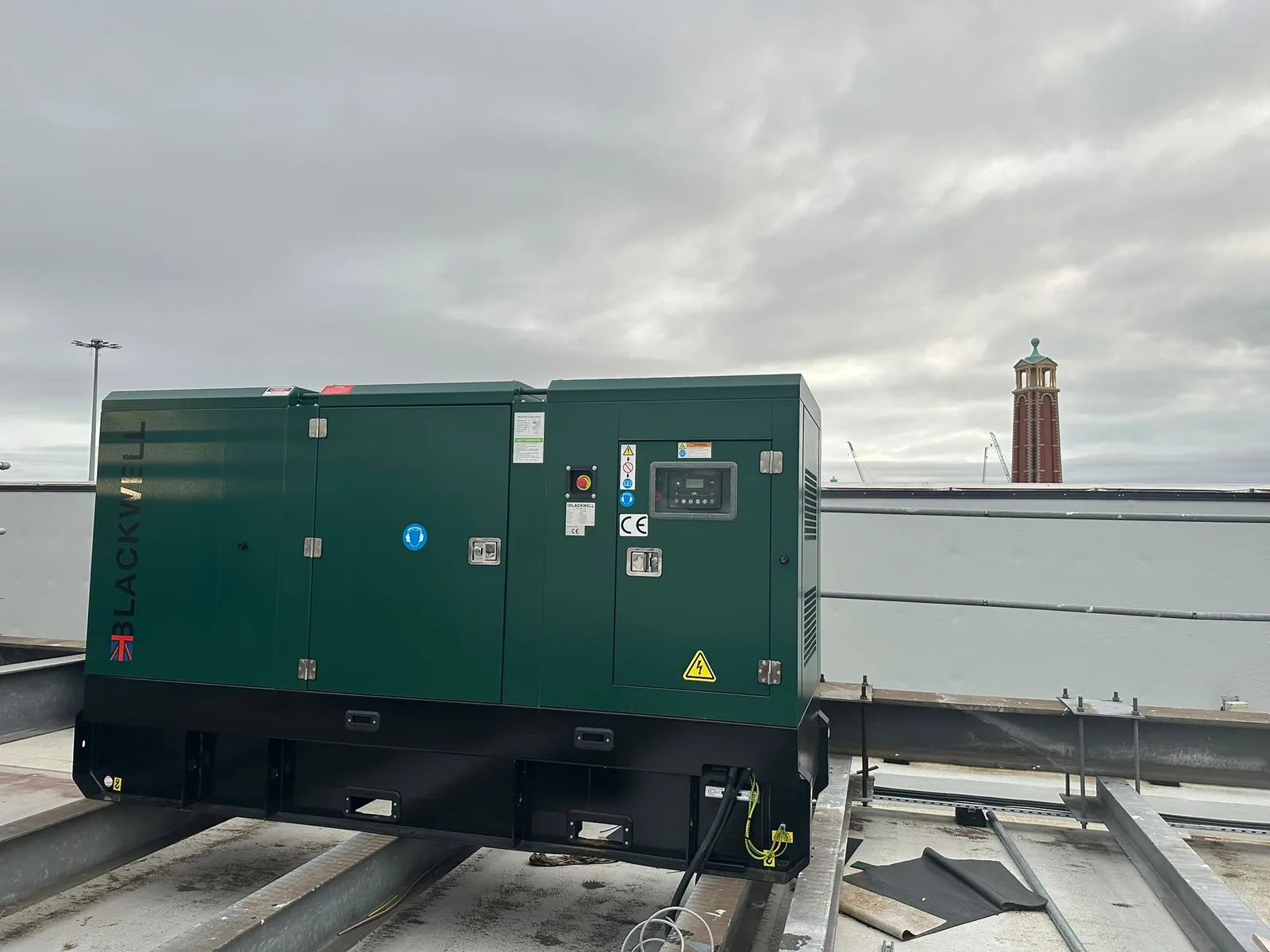 110 kVA Blackwell Generator Installation and Commissioning at the Trafford Centre